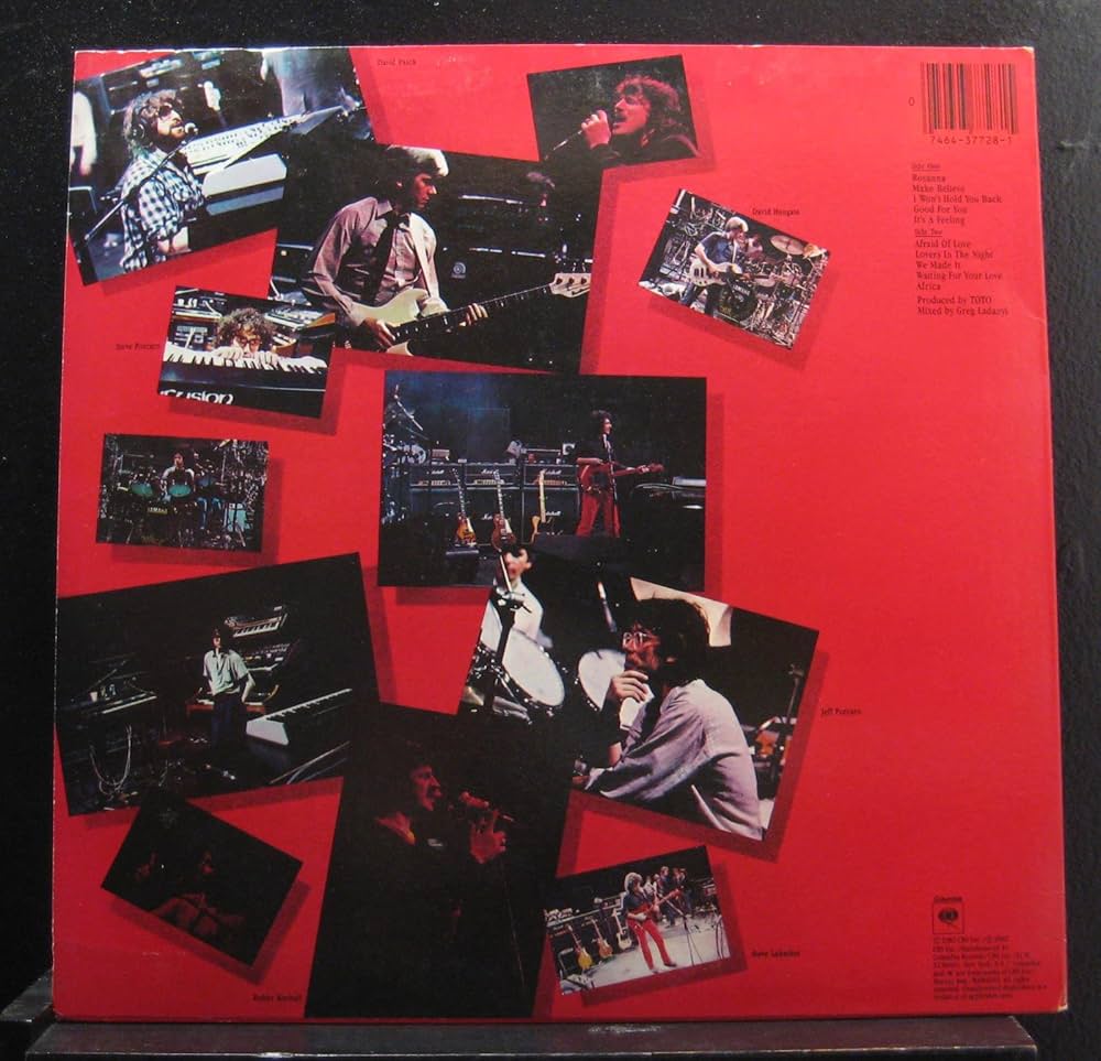 Amazon.co.jp: Toto IV [Analog]: ミュージック